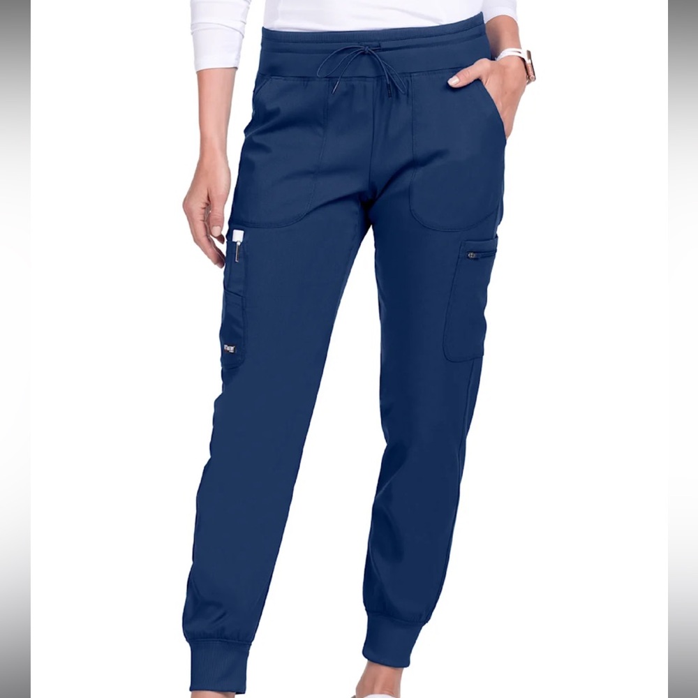 Greys Anatomy navy blue jogger scrubs